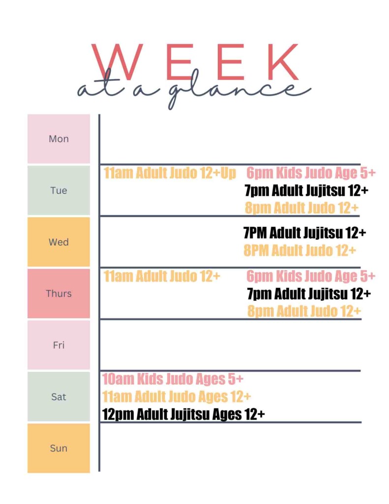 new-port-richey-judo-jujitsu-schedule